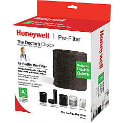 Honeywell Pre-Filter for Air Purifier Activated Carbon Filter For - Air Purifier - Remove Odor, Remove Dust, Remove Fabric Fiber, Remove Pet Hair, Remove Airborne Particles - 47" Height x 15.5" Width x 0.1" Depth - 4 / Carton (HRFAP1V1CT)