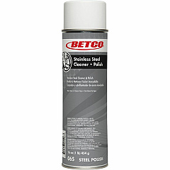 Betco Stainless Steel Cleaner & Polish Ready-To-Use - 17 oz (1.06 lb) - Grease Resistant, Water Spot Resistant, Spill Resistant, Dirt Resistant, Fingerprint Resistant Aerosol Spray Can - 1 Each (0652300)