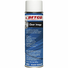 Betco Clear Image Glass & Surface Cleaner Ready-To-Use - 19 oz (1.19 lb) - Unscented, Non-streaking Aerosol Spray Can - 1 Each (0922302)