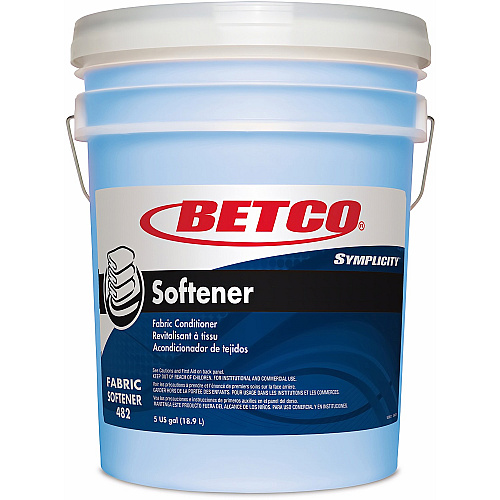 Betco Symplicity Softener Ready-To-Use - 640 oz (40 lb) - Fresh Scent - Soft, Spill Resistant - Blue - 1 Each (4827800)