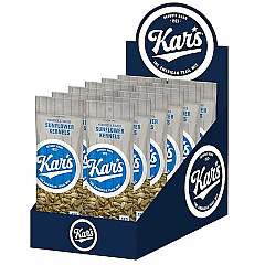Kar's Roasted & Salted Sunflower Kernels Gluten-free - Roasted & Salted - 2.50 oz - 1 Box (SN08235) Kar's Roasted & Salted Sunflower Kernels Gluten-free - Roasted & Salted - 2.50 oz - 1 Box (SN08235)