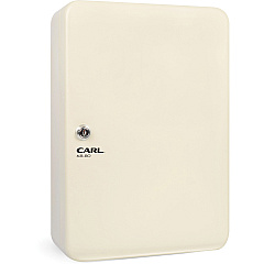 CARL Steel Security Key Cabinet 12.5" Length x 9.3" Width x 3.5" Height - Lockable, Wall Mountable - Ivory - Steel - 1 Each (80080) CARL Steel Security Key Cabinet 12.5" Length x 9.3" Width x 3.5" Height - Lockable, Wall Mountable - Ivory - Steel - 1 Each (80080)