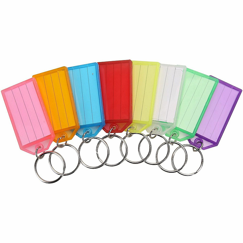Sparco Wall Mount Key Rack 8 x Key Tag - 2.80" Height x 10.50" Width x 0.50" Length - Assorted - 1 Set (02880)
