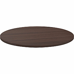 Lorell Essentials Conference Tabletop Espresso Round Top - Contemporary Style - 1" Table Top Thickness x 42" Table Top Diameter - Assembly Required - 1 Each (LLR18255) Lorell Essentials Conference Tabletop Espresso Round Top - Contemporary Style - 1" Table Top Thickness x 42" Table Top Diameter - Assembly Required - 1 Each (LLR18255)