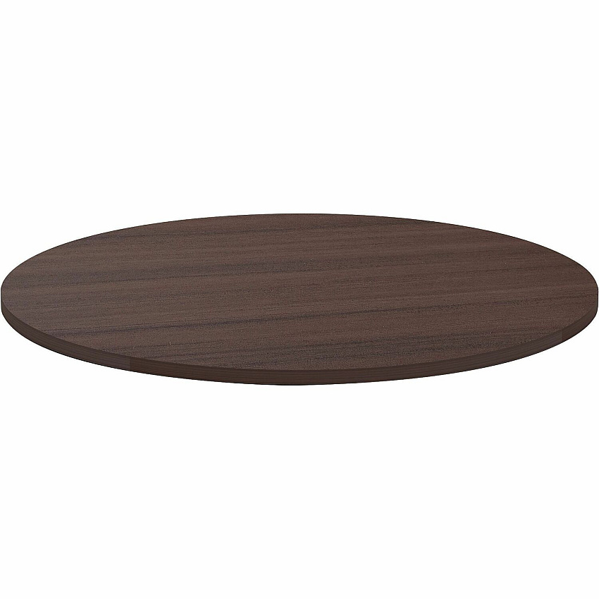 Lorell Essentials Conference Tabletop Espresso Round Top - Contemporary Style - 1" Table Top Thickness x 42" Table Top Diameter - Assembly Required - 1 Each (LLR18255)