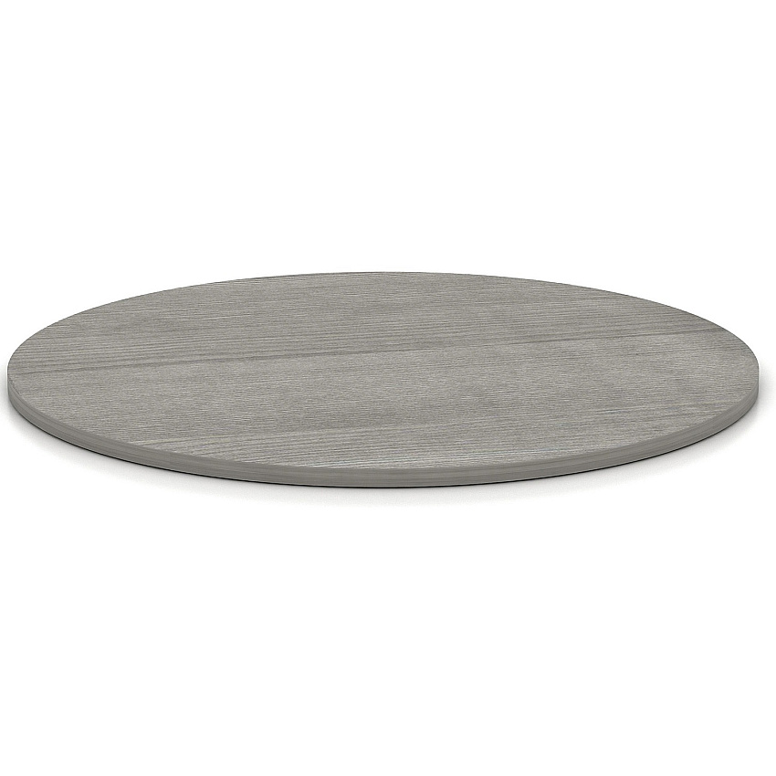 Lorell Essentials Conference Tabletop Weathered Charcoal Laminate Round Top - Contemporary Style - 1" Table Top Thickness x 42" Table Top Diameter - Assembly Required - 1 Each (LLR69587)