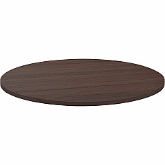 Lorell Essentials Conference Tabletop Espresso Round Top - Contemporary Style - 1" Table Top Thickness x 48" Table Top Diameter - Assembly Required - 1 Each (LLR18256) Lorell Essentials Conference Tabletop Espresso Round Top - Contemporary Style - 1" Table Top Thickness x 48" Table Top Diameter - Assembly Required - 1 Each (LLR18256)