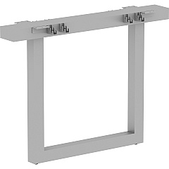Lorell Relevance Series Middle Unite Leg 28.5" Height x 38.6" Width x 6.3" Depth - Finish: Silver, Powder Coated - Durable - For Office - 1 Each (LLR16252) Lorell Relevance Series Middle Unite Leg 28.5" Height x 38.6" Width x 6.3" Depth - Finish: Silver, Powder Coated - Durable - For Office - 1 Each (LLR16252)