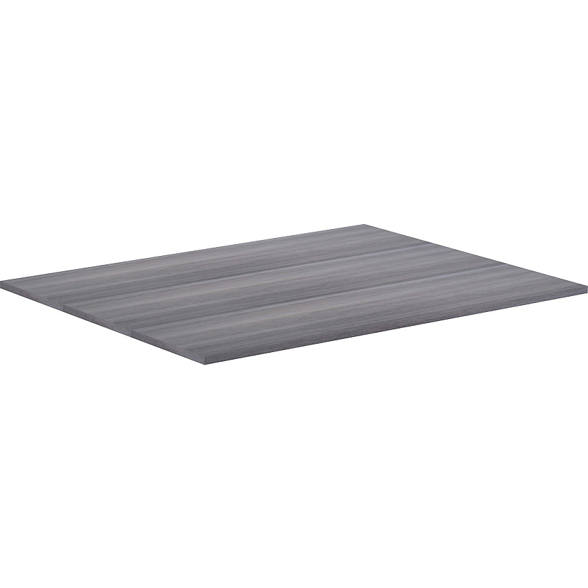 Lorell Revelance Conference Rectangular Tabletop Rectangle - 1" Height x 59.9" Width x 47.3" Depth x 1" Thickness - Material: Laminate - Finish: Weathered Charcoal - 1 Each (LLR16256)