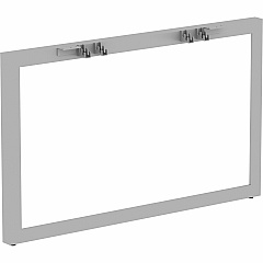 Lorell Relevance Series Wide Side Leg 28.5" Height x 45.5" Width x 4" Depth - Finish: Silver, Powder Coated - Durable - For Office - 1 Each (LLR16251) Lorell Relevance Series Wide Side Leg 28.5" Height x 45.5" Width x 4" Depth - Finish: Silver, Powder Coated - Durable - For Office - 1 Each (LLR16251)