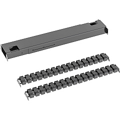 Lorell Beam & Cable Management Spines Cable Management Spine - Black - 51.20" Length - Acrylonitrile Butadiene Styrene (ABS) - 3 / Set (LLR25960) Lorell Beam & Cable Management Spines Cable Management Spine - Black - 51.20" Length - Acrylonitrile Butadiene Styrene (ABS) - 3 / Set (LLR25960)
