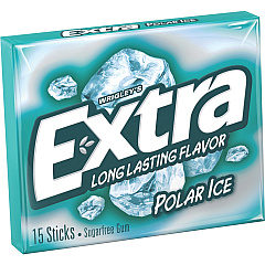 Wrigley Extra Polar Ice Chewing Gum Mint - 1 Box (22036)