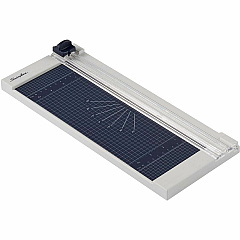 Swingline 1208P Rotary Trimmer 8 Sheet Cutting Capacity - 12" Cutting Length - Durable, Sturdy, Lightweight, Easy to Use, Compact - Plastic - Silver - 1 Each (10007)