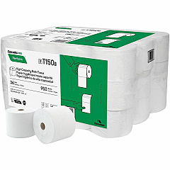 Cascades PRO Tandem Bathroom Tissue 2 Ply - 950 Sheets/Roll - 1 1/10" Core - White - 36 Rolls Per Container - 36 / Carton (T150) Cascades PRO Tandem Bathroom Tissue 2 Ply - 950 Sheets/Roll - 1 1/10" Core - White - 36 Rolls Per Container - 36 / Carton (T150)