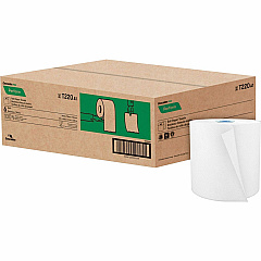 Cascades PRO Perform Tandem Paper Towel 1 Ply - 1 15/16" Core - White - 6 Rolls Per Container - 6 / Carton (T220) Cascades PRO Perform Tandem Paper Towel 1 Ply - 1 15/16" Core - White - 6 Rolls Per Container - 6 / Carton (T220)