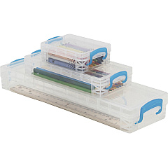 Super Stacker School Kit Snap-tight Closure - Heavy Duty - Stackable - Plastic - Transparent - For Pen/Pencil, Marker, Crayon, Ruler, Office, School, Home, Paper Clip, Rubber Band, Craft Supplies, Storage, ... - 1 Each (38714) Super Stacker School Kit Snap-tight Closure - Heavy Duty - Stackable - Plastic - Transparent - For Pen/Pencil, Marker, Crayon, Ruler, Office, School, Home, Paper Clip, Rubber Band, Craft Supplies, Storage, ... - 1 Each (38714)