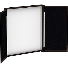 Lorell Dry-erase Whiteboard Presentation Cabinet Hinged Door, Dry Erase Surface - 47.3" Height x 47.3" Width x 4.8" Depth - 1 Each (LLR18275) Lorell Dry-erase Whiteboard Presentation Cabinet Hinged Door, Dry Erase Surface - 47.3" Height x 47.3" Width x 4.8" Depth - 1 Each (LLR18275)