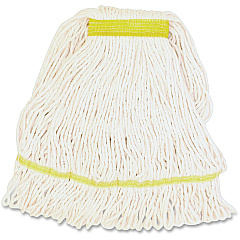 Genuine Joe Narrow Band Small Mophead Small - Rayon, Cotton, Cotton, Fiber - 1 Each (GJOSWH1B) Genuine Joe Narrow Band Small Mophead Small - Rayon, Cotton, Cotton, Fiber - 1 Each (GJOSWH1B)