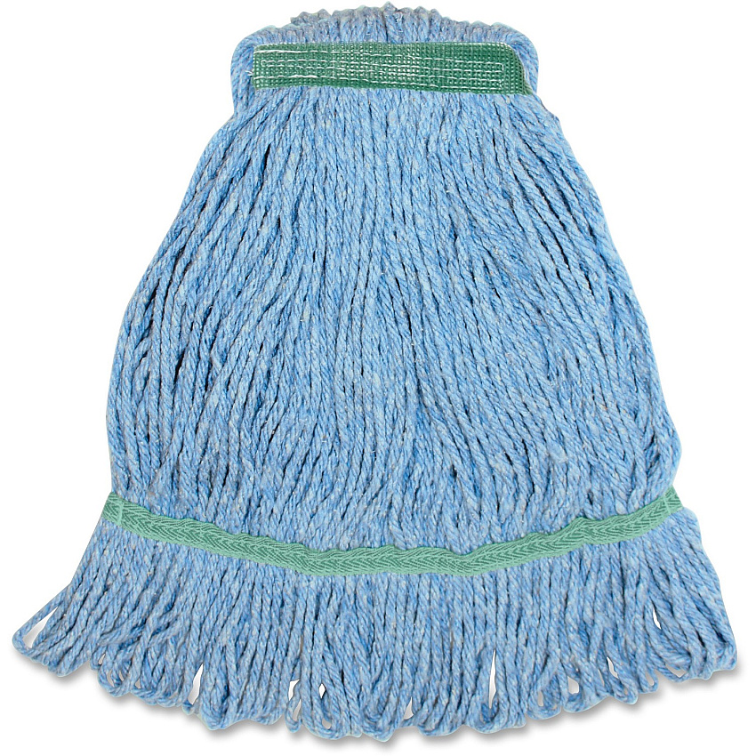 Genuine Joe Narrow Band Medium Mophead Medium - Rayon, Cotton, Fiber, Cotton - 1 Each (GJOMBL1B)