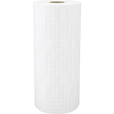 Cascades PRO Tuff-Job Scrim Reinforced Wipers 4 Ply - 9.75" Width x 275 ft Length - White - Fiber, Paper, Polyester - 6 / Carton (W220)
