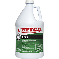 Betco AF79 Acid-Free Restroom Cleaner Ready-To-Use - 128 fl oz (4 quart) - Citrus Bouquet Scent - Disinfectant, Deodorize, Long Lasting, Rinse-free - Clear Blue - 1 Each (0790400)