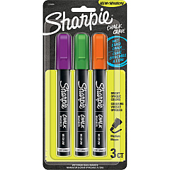 Sharpie Wet Erase Chalk Markers Chalk-based - Opaque Barrel - 3 / Pack (2103006) Sharpie Wet Erase Chalk Markers Chalk-based - Opaque Barrel - 3 / Pack (2103006)