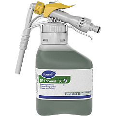 Diversey GP Forward General Purpose Cleaner Concentrate - 50.7 fl oz (1.6 quart) - Citrus Scent - Rinse-free - Green - 1 Each (93145395)