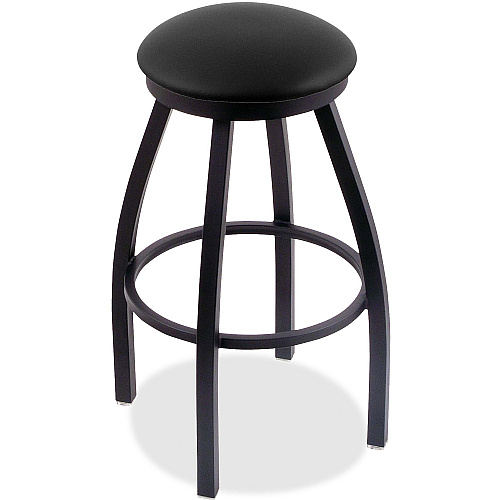 Holland Bar Stools Bar Stool Misha Swivel Stool (80230BWBLK)