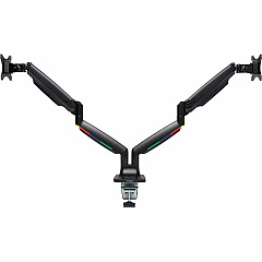 Kensington SmartFit Mounting Arm for Monitor, Flat Panel Display, Curved Screen Display - Black Height Adjustable - 2 Display(s) Supported - 13" to 34" Screen Support - 19.84 lb Load Capacity - 75 x 75, 100 x 100 - VESA Mount Compatible - 1 Each (59601)
