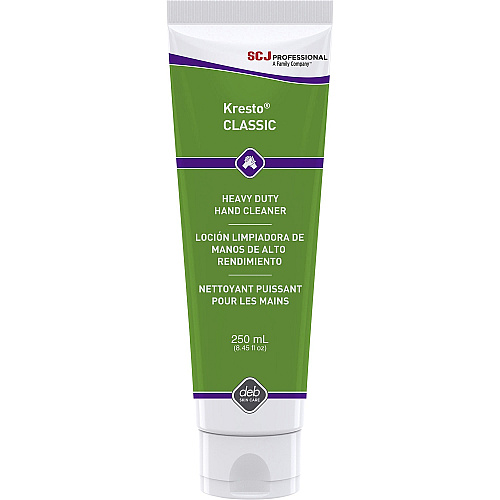 SC Johnson Kresto Classic Hand Cleaner 8.50 fl oz - Soil Remover, Oil Remover, Grease Remover, Lubricant Remover, Carbon Remover - Washroom, Industrial, Automotive, Hand - Brown - Non-toxic, Heavy Duty, Non-irritating, Soap-free, Silicone-free  (KCL250ML)