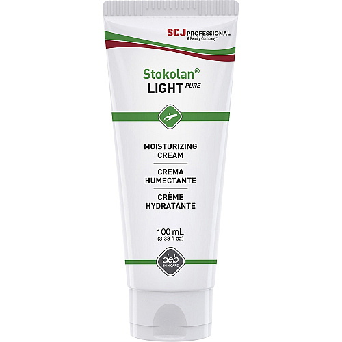 SC Johnson Stokolan Skin Conditioning Cream Cream - 3.38 fl oz - For Dry, Sensitive Skin - Healthcare Working, Hospitality, Industrial, Office & Commercial Facilities - Non-greasy, Dye-free, Silicon-free, Fragrance-free, Moisturising, Hypoaller (RES100ML)