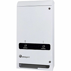 Hospeco Evogen EV3 No-Touch Menstrual Care Dual Vendor (EVNT3) White - Metal - 1 Each (EVNT3WM)