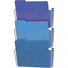 Officemate Unbreakable Wall File 6.50" Height x 13.75" Width x 3" Depth - Unbreakable - Clear - 1 Each (21654) Officemate Unbreakable Wall File 6.50" Height x 13.75" Width x 3" Depth - Unbreakable - Clear - 1 Each (21654)