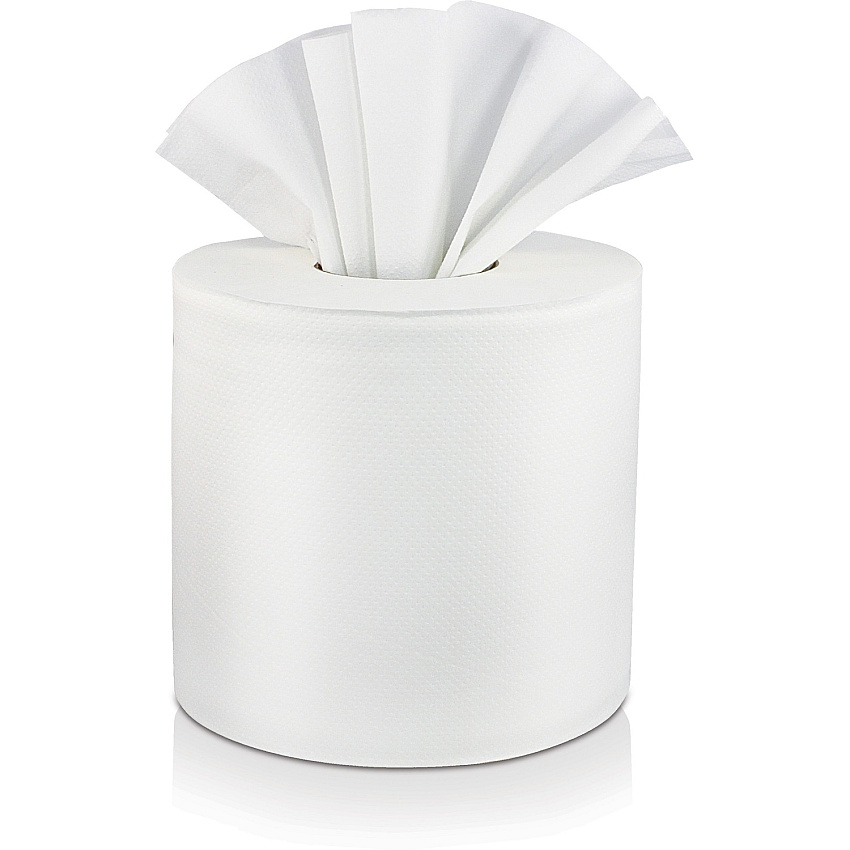 Solaris Paper Livi VPG Select Center Pull Towel 2 Ply - 7.40" Width x 10.90" Length - White - 6 Rolls Per Roll - 660/Roll - 6 / Carton (45507)