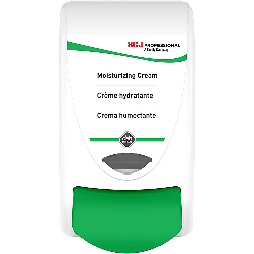 SC Johnson Moisturizing Cream Dispenser Green - Plastic, GlassCartridge - 1 Each (RES1LDS)