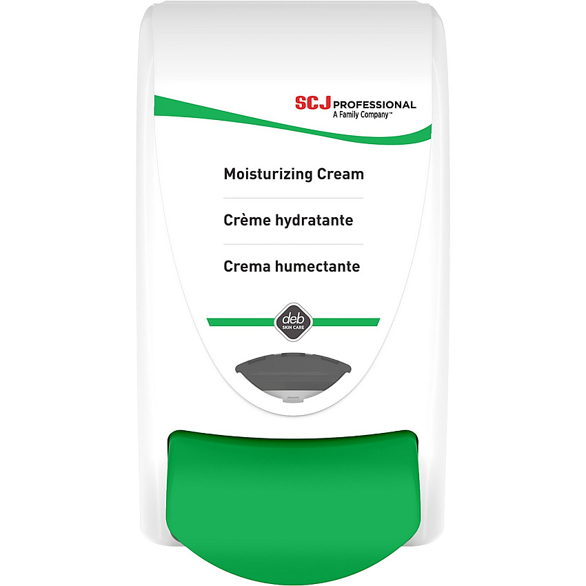 SC Johnson Moisturizing Cream Dispenser Green - Plastic, GlassCartridge - 1 Each (RES1LDS)
