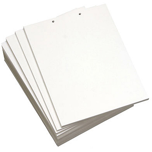 Lettermark Punched & Perforated Paper with 2HP on Top - White 2-Hole Punched - 92 Brightness - Letter - 8 1/2" x 11" - 20 lb Basis Weight - 75 g/m² Grammage - Sustainable Forestry Initiative (SFI) - Acid-free, ColorLok Technology - White - 250 (8827)