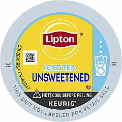 Lipton® Unsweetned Iced Black Tea K-Cup Caffeinated - 24 / Box (0543) Lipton® Unsweetned Iced Black Tea K-Cup Caffeinated - 24 / Box (0543)