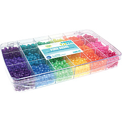 Advantus Sulyn Pony Bead Box Crafting, Fun and Learning - 2300 Piece(s) - Multi - 1 Each (SUL55467) Advantus Sulyn Pony Bead Box Crafting, Fun and Learning - 2300 Piece(s) - Multi - 1 Each (SUL55467)
