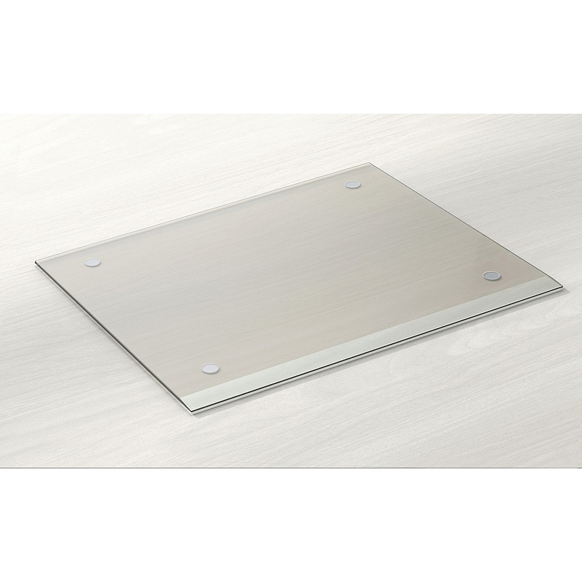 Lorell Desk Pad Rectangular - 24" Width - Rubber - Clear - 1 Each (LLR39658)