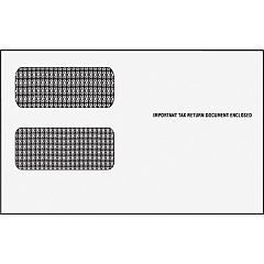 Adams 1098/1099 Tax Form Envelopes Document - 5 5/8" Width x 9" Length - Gummed - White - 500 / Carton (B22222)