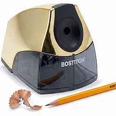 Bostitch Personal Electric Pencil Sharpener 4" Width x 8.3" Depth - Yellow - 1 Each (EPS4GOLD)
