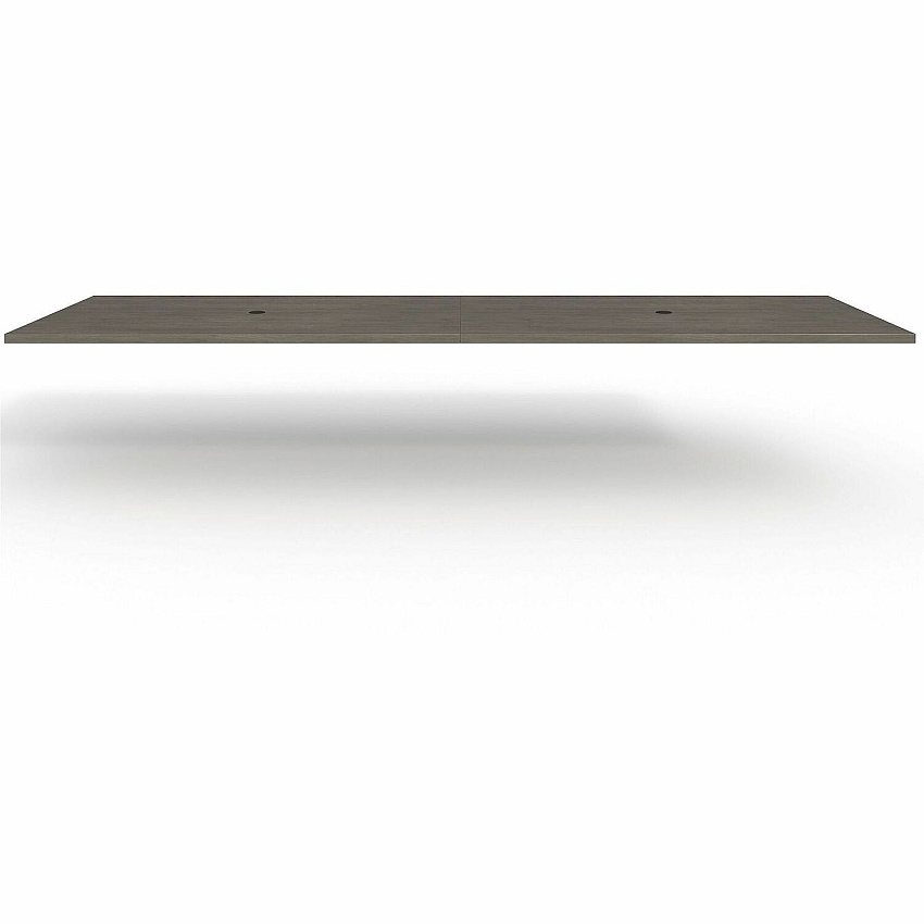 Lorell Prominence 2.0 Rectangular Conference Tabletop Rectangle - 72" Width x 48" Depth, x 1.5" Thickness Top - Material: Particleboard - Finish: Gray Elm - Laminated, Durable, Mar Resistant, Burn Resistant, Impact Resistant, Sturdy, Edge B (LLRPRC4872GE)