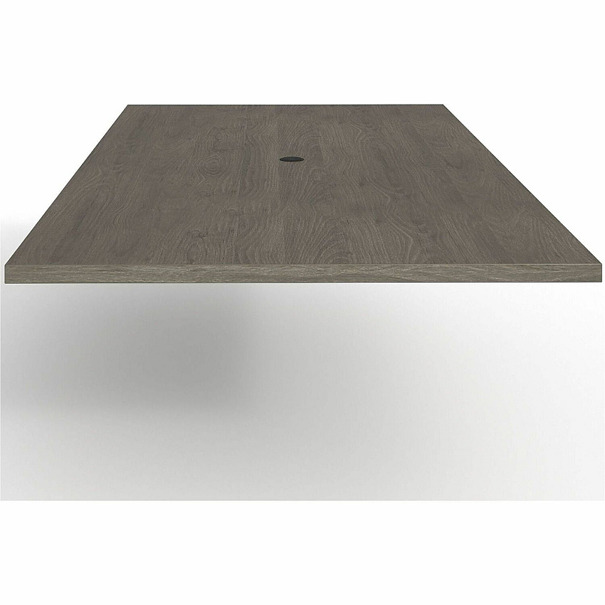Lorell Prominence 2.0 Rectangular Conference Tabletop Rectangle - 96" Width x 48" Depth, x 1.5" Thickness Top - Material: Particleboard - Finish: Gray Elm - Laminated, Durable, Mar Resistant, Burn Resistant, Impact Resistant, Sturdy, Edge B (LLRPRC4896GE)