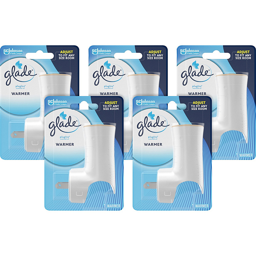 Glade PlugIns Scented Oil Warmer 5 / Carton - White (334583CT)