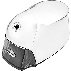 Bostitch QuietSharp Executive Pencil Sharpener 4" Width x 7.5" Depth - Chrome - 1 Each (EPS8CHROME)