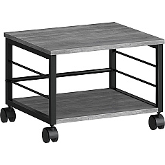 Lorell Underdesk Mobile Machine Stand 150 lb Load Capacity - 13.20" Height x 18.70" Width x 15.70" Depth - Desk - Powder Coated - Metal, Laminate, Polyvinyl Chloride (PVC) - Charcoal, Black - 1 Each (LLR60262) Lorell Underdesk Mobile Machine Stand 150 lb Load Capacity - 13.20" Height x 18.70" Width x 15.70" Depth - Desk - Powder Coated - Metal, Laminate, Polyvinyl Chloride (PVC) - Charcoal, Black - 1 Each (LLR60262)