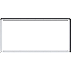Lorell Mounting Frame for Whiteboard - Silver Aluminum - 1 Each (LLR18322) Lorell Mounting Frame for Whiteboard - Silver Aluminum - 1 Each (LLR18322)