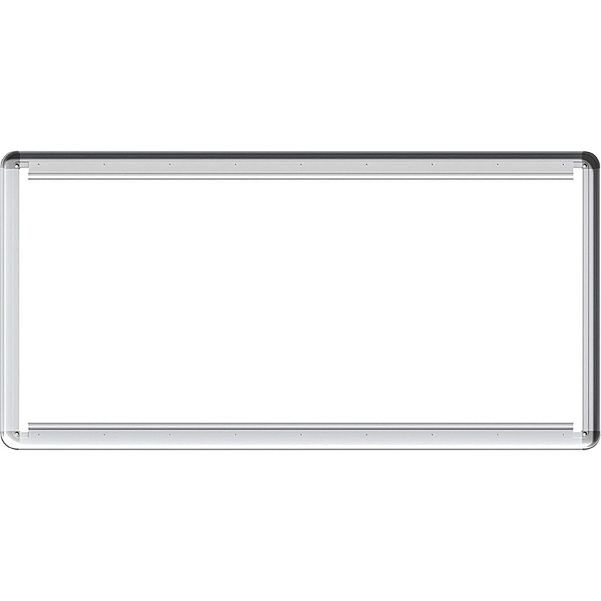 Lorell Mounting Frame for Whiteboard - Silver Aluminum - 1 Each (LLR18322)