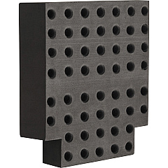 Rubbermaid Commercial Adaptable Flat Mop Wringer Insert For Mop, Wringer - Black - 1.5" Height x 8.4" Width x 8.5" Length - 1 Each (2132425)